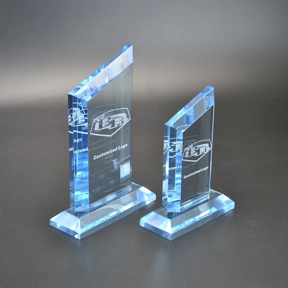 Clear Acrylic Awards Tree Shape Acrylic Trophy