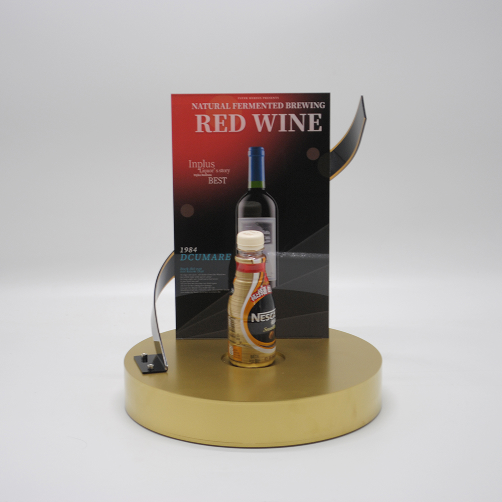 Acrylic wine display stand