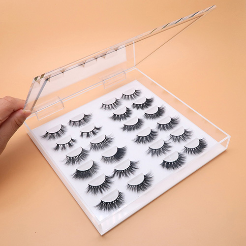 False eyelashes packing box