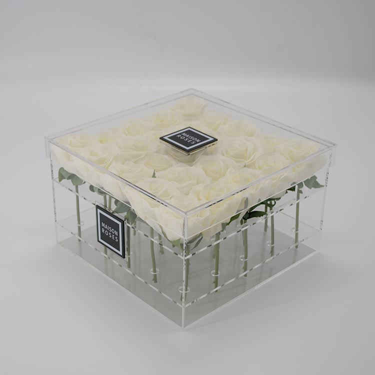 Water Holder 16 Holes Plexiglass Acrylic Flower Box Manufacturers,  Suppliers, Factory - Good Price Water Holder 16 Holes Plexiglass Acrylic  Flower Box for Sale - Spring Sign