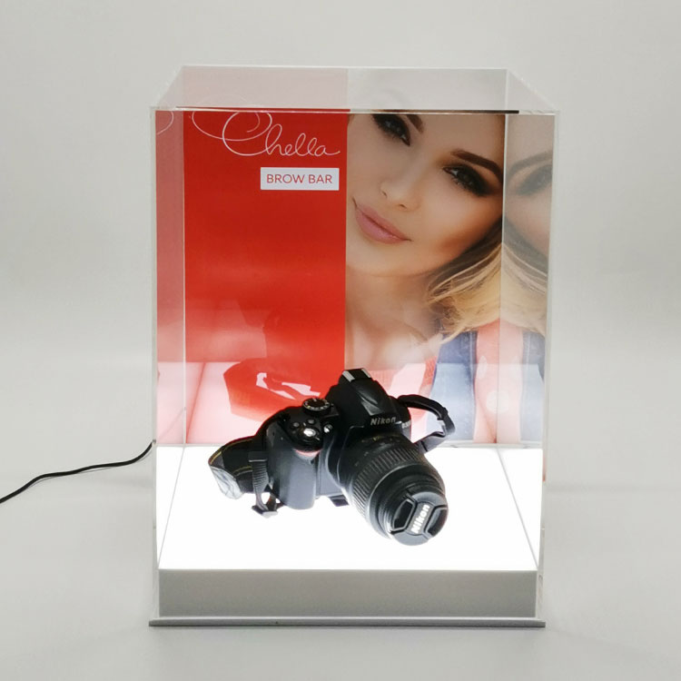 Acrylic led display stand/display boxes