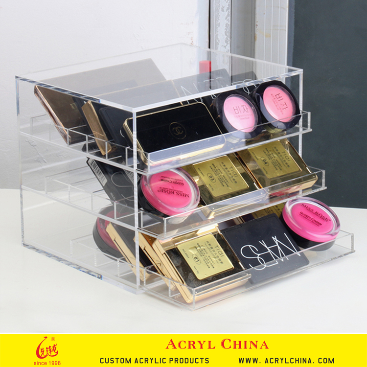 4 Tier Drawer Acrylic Makeup Organizer