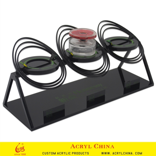 Black Acrylic Product Display Stand