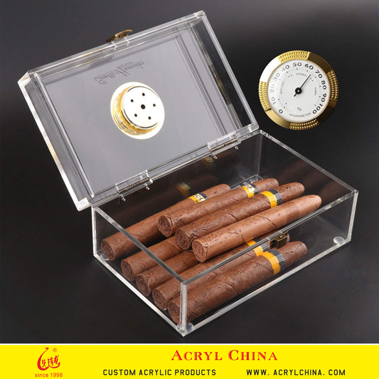 Acrylic Cigar Humidor for sale
