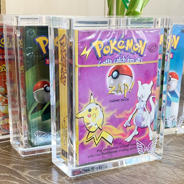 Pokemon Collection Elite Trainer Booster Box Acrylic Display Case