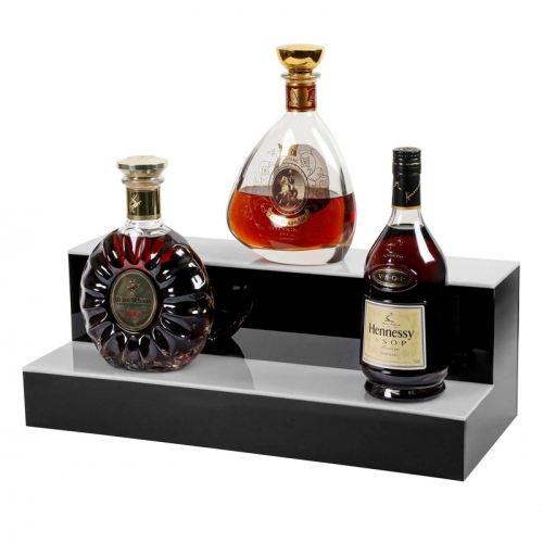 Liquor Bottle Display Shelf LED Lighted Bar Shelf