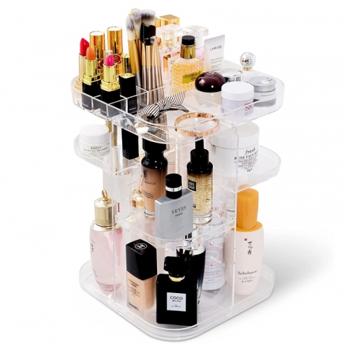 360 Rotating Acrylic Cosmetic Storage Box