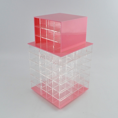 360° Rotating Acrylic Lipstick Storage Display Stand