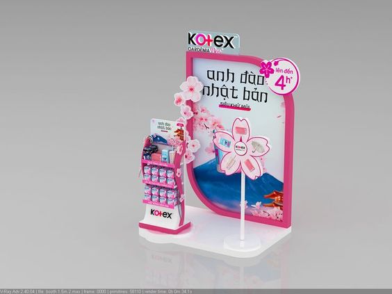Elevate Your Product Display with the Innovative Pink Acrylic Stand
